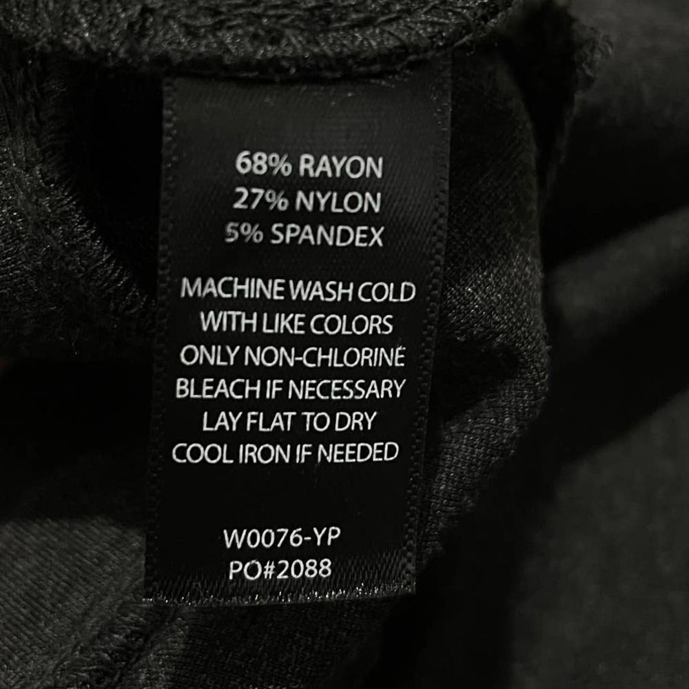 Betabrand Yoga Dress Pants Pull On Stretchy Comfort Charcoal Gray | Med Petite - Picture 8 of 8
